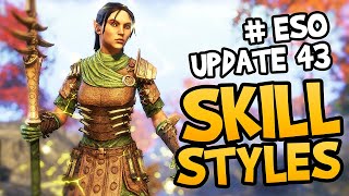 Skill Styles  ESO [upl. by Einnim]