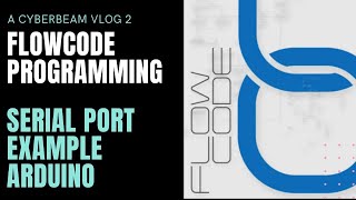 easy RS232 programming in flowcode [upl. by Yroger]