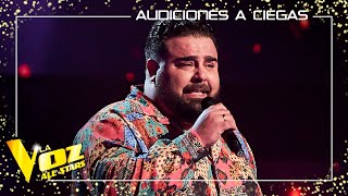 Rafael El Bomba canta quotEl tratoquot  Audiciones a ciegas  La Voz All Stars 2023 [upl. by Aniuqahs667]