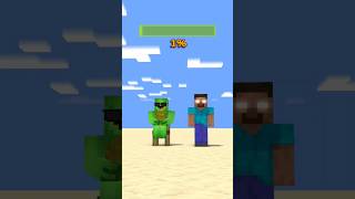 Mikey vs Jet Herobrine Power Up Inspired by MrBeast minecraft minecraftshorts herobrine [upl. by Stenger]