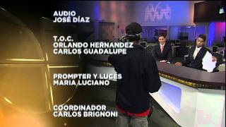 Las Noticias Fin de Semana Close 20101016 [upl. by Gulgee]