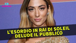 L’Esordio di Soleil in Rai Delude il Pubblico [upl. by Biddle]