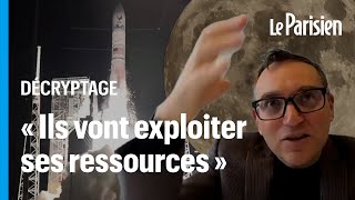 Cest le début « dune course à la privatisation de la Lune » [upl. by Harri]