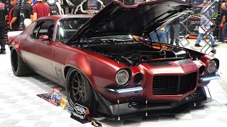 Dutchboys Hotrods 1971 Camaro on Forgeline GA3C Wheels at the 2015 SEMA Show [upl. by Tandie]