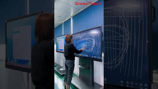 Factory Direct Interactive Touch Screen Display 65”86” Smart Electronic Whiteboard For Conference [upl. by Gittle456]