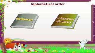 Learn Grade 3  English Grammar  Alphabetical order [upl. by Gavrah]