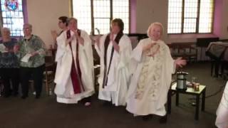 Association of Roman Catholic Women Priests Dance at Ordination [upl. by Luoar]