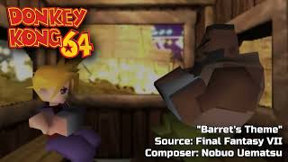 Final Fantasy VII — Barrets Theme DK64 Soundfont [upl. by Maurits180]