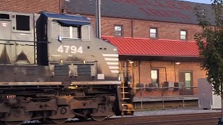 Eastbound NS mixed manifest that will continue through Sharonville probably bound for Bellevue OH [upl. by Aramoy]