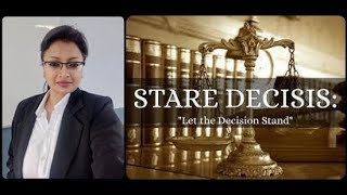 Doctrine of Stare Decisis [upl. by Annaik]