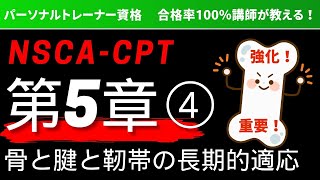 【NSCACPT資格取得講座】第5章 骨と腱と靭帯の長期的応答 [upl. by Leroi109]