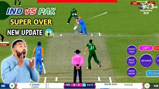 IND Vs PAK Super Over Match🔥Rc20 New Update Gameplay😱Real Cricket 20™ [upl. by Mercer]