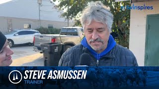 Trainer Steve Asmussen at Churchill Downs talks closing week entries [upl. by Masao]