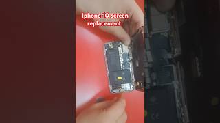 Iphone 10 screen replacement shotrs appleiphone [upl. by Settle]