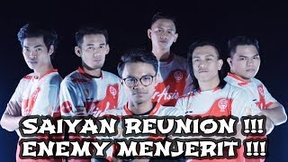 AIRASIA SAIYAN REUNION  ENEMY AUTO MENJERIT  MOBILE LEGENDS [upl. by Langdon]