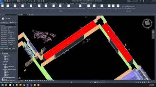 3D Wall Creation using point cloud data  Scan to BIM  Point cloud to BIM Rvtcad [upl. by Einberger]