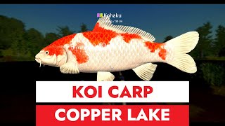 RUSSIAN FISHING 4  COPPER LAKE  KOI CARP HUNT [upl. by Jillene231]