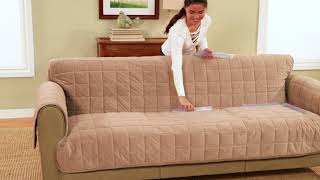 Sure Fit Tuck Tight Furniture Cover [upl. by Honebein]