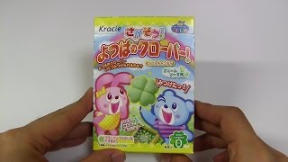 DIY Japanese Candy 066 Lets Search Four Leaf Clover Kracie [upl. by Navi626]