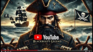 Pirates of the CaribbeanBlackbeard’s Legend  Pirate History  Blackbeard Ship Queen Anne’s Revenge [upl. by Latreese]