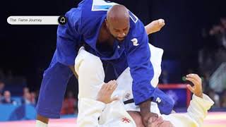 Georgian Judo Star Disqualified for Assaulting Teddy Riner at Olympics [upl. by Pas]