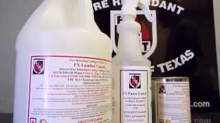 Fire Retardant Coating  Flame Retardant Spray [upl. by Howlond]