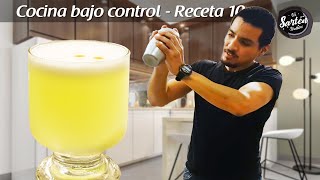 COMO PREPARAR PISCO SOUR PERUANO🍹  RECETA ORIGINAL 🇵🇪 [upl. by Monagan865]