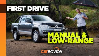 Volkswagen Amarok V6 Core manual 2020  Offroad test [upl. by Nancee902]