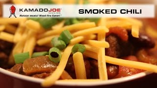 Kamado Joe Smoked Chili [upl. by Llenahc]