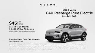 Volvo C40 Recharge Pure Electric 10012024 4375988 [upl. by Ycniuqed]