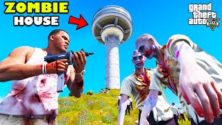 Franklin Build Zombie House To Survive Apocalypse In GTA 5  SHINCHAN and CHOP [upl. by Row107]