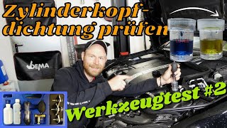 Defekte Zylinderkopfdichtung So kannst du es prüfen  Werkzeugtest 2  MB Youngtimer Parts [upl. by Martsen207]