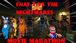 Fnaf 1 vs the nightmares season 1 marathon [upl. by Harat]