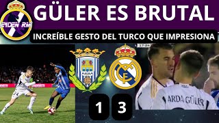 🚨 ARDA GÜLER IMPRESIONA EN SU DEBUT ARANDINA VS REAL MADRID 13 EL TURCO DA MUY BUENAS SENSACIONES [upl. by Iznil]