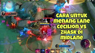 PICK CECILION SOLO RANKED MALAH KETEMU ZHASK MIDLANE  ZEXR MLBB [upl. by Tewfik]