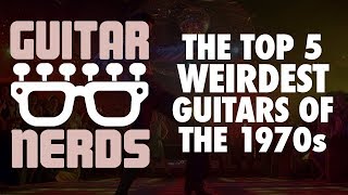 Top 5 WEIRDEST Guitars Of The 1970s [upl. by Selmner319]