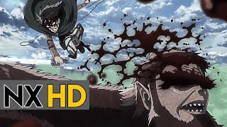 Levi Ackerman VS Beast Titan  Attack On Titan  Türkçe Altyazılı  Full HD [upl. by Cassandra49]