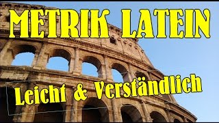 Metrik Latein  METRISCHE ANALYSE LATEIN  Lateinische Metrik [upl. by Ewan]