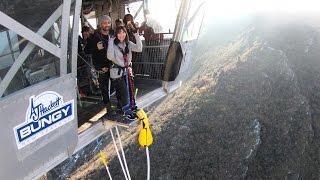 NEVIS BUNGY JUMP  NEW ZEALAND [upl. by Akital91]