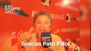 Saludo del Pato Fillol  Trophy Tour  El Fulbaso 2014 [upl. by Vinni]