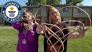 How to grow the worlds longest fingernails  Guinness World Records [upl. by Eniawtna]