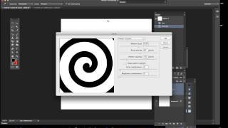 Photoshop CC  Create spiral howto tutorial [upl. by Acisej314]