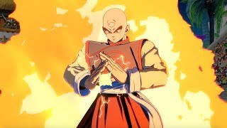 NEO TRIBEAM Tien amp Chiaotzu Reveal Teaser  Dragon Ball FighterZ Gameplay Trailer [upl. by Marrilee]