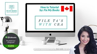 How To File T4s with CRA using Webforms [upl. by Colston]