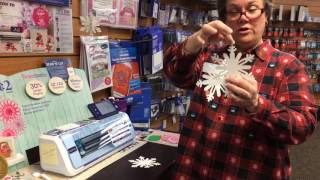 Meissner Minutes Tutorial Brother ScanNCut Snowflakes [upl. by Tomkin]