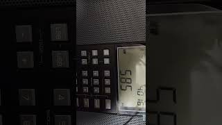 IRIB Radio Farang amp Radio Pakistan Islamabad  585 medium wave captured in Dubai [upl. by Dorisa]