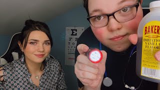 My first Cranial Nerve Exam Ft MindMaster ASMR [upl. by Atiekan]