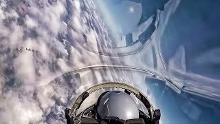 USAF T38 Talon Formation Flight • Cockpit View 2018 [upl. by Nairdna162]