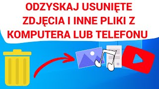 Teraz MOŻESZ przywrócić USUNIĘTE ZDJĘCIA I INNE PLIKI Z KOMPUTERA I TELEFONU [upl. by Whorton598]