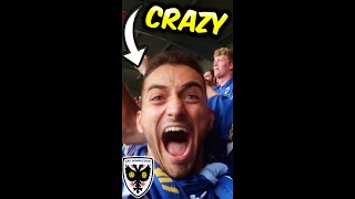 Are these fans the BEST in London 🤯 efl matchdayvlog shorts [upl. by Gawlas726]